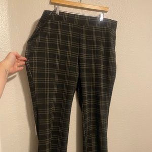 High waisted soft casual slacks